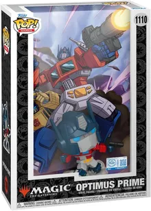 Funko Pop! Comic Cover: Transformers x Magic The Gathering - Optimus Prime