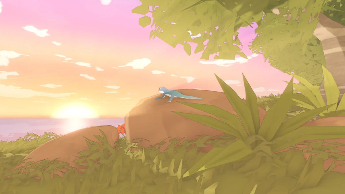 Cute Lizard Tackles Gorgeous World 900x His Size In Gecko Gods