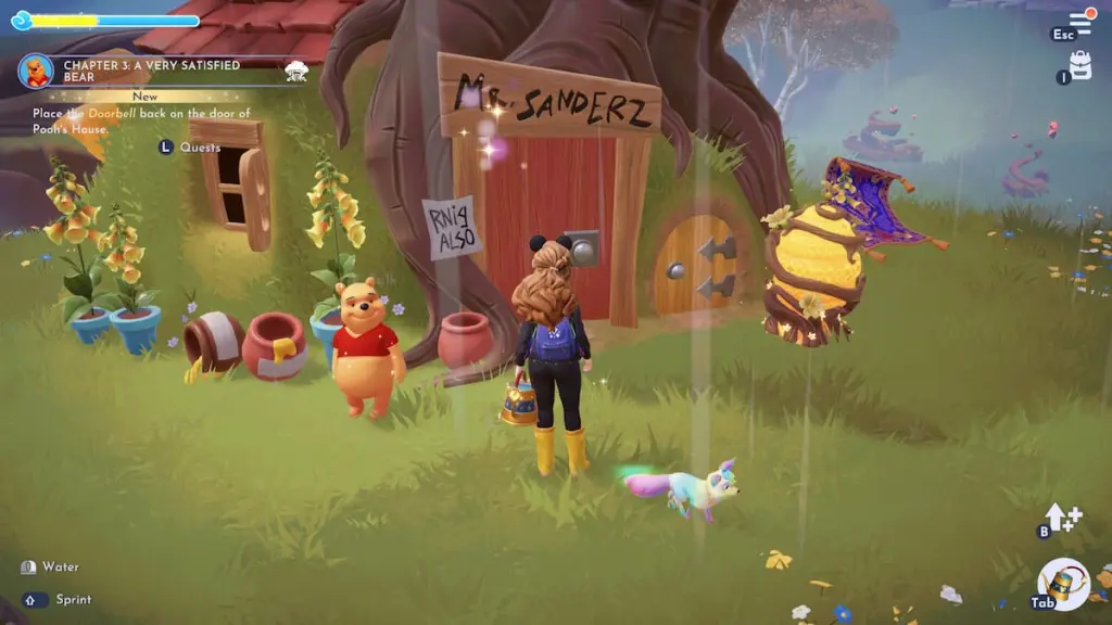 Disney Dreamlight Valley Winnie the Pooh's house