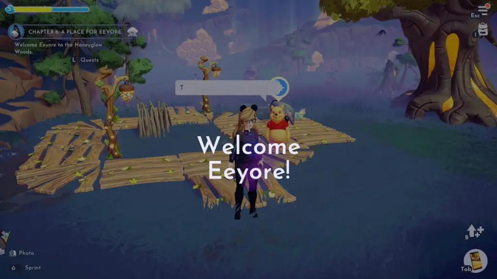 Disney Dreamlight Valley Welcome Eeyore