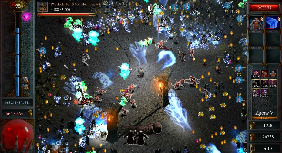 Halls of Torment screenshot Halls of Torment screenshot