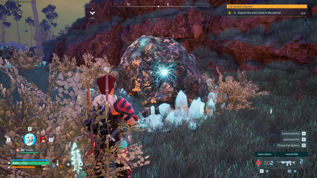 Solarite deposits in Palword