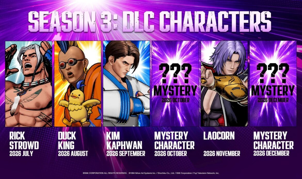 Fatal Fury’s Season 3 Starts Next Week, Includes Two Mystery Characters on PS5, PS4