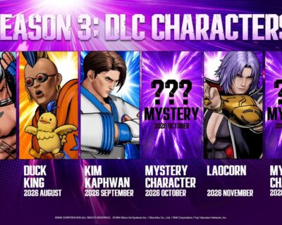 Fatal Fury’s Season 3 Starts Next Week, Includes Two Mystery Characters on PS5, PS4