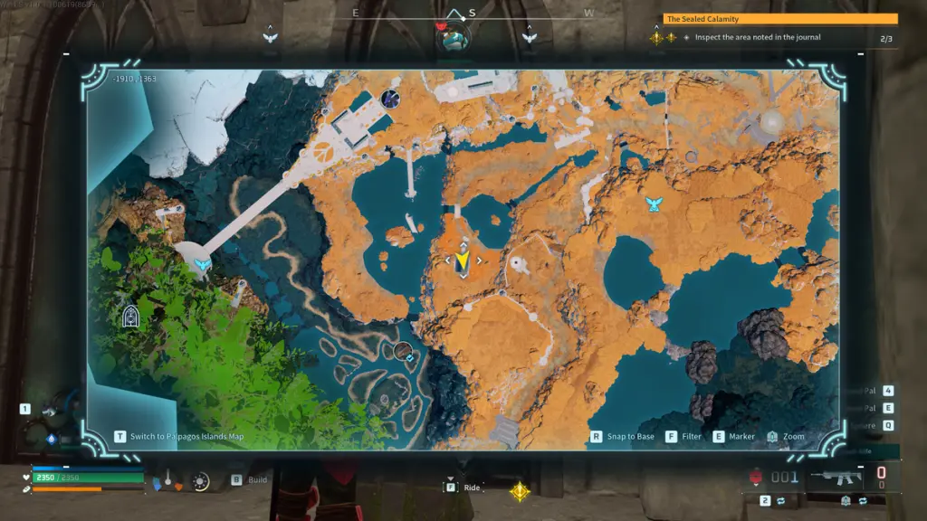 Effigy 3 location in Palworld