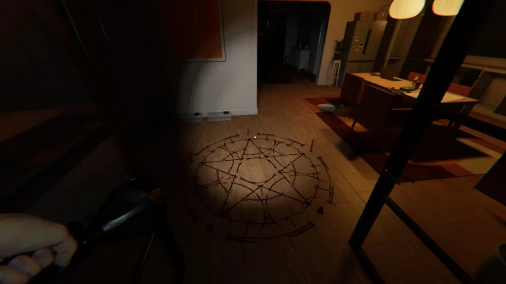 summoning circle at 13 willow street in phasmophobia