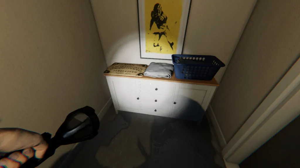 ouija board at 13 willow street in phasmophobia