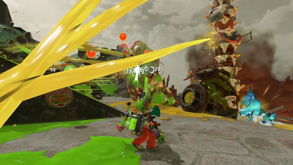 Splatoon Raiders gameplay