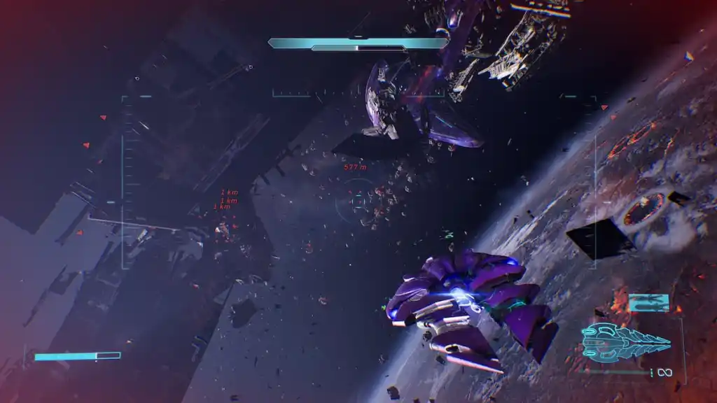 Halo Campaign Evolved Seraph combat