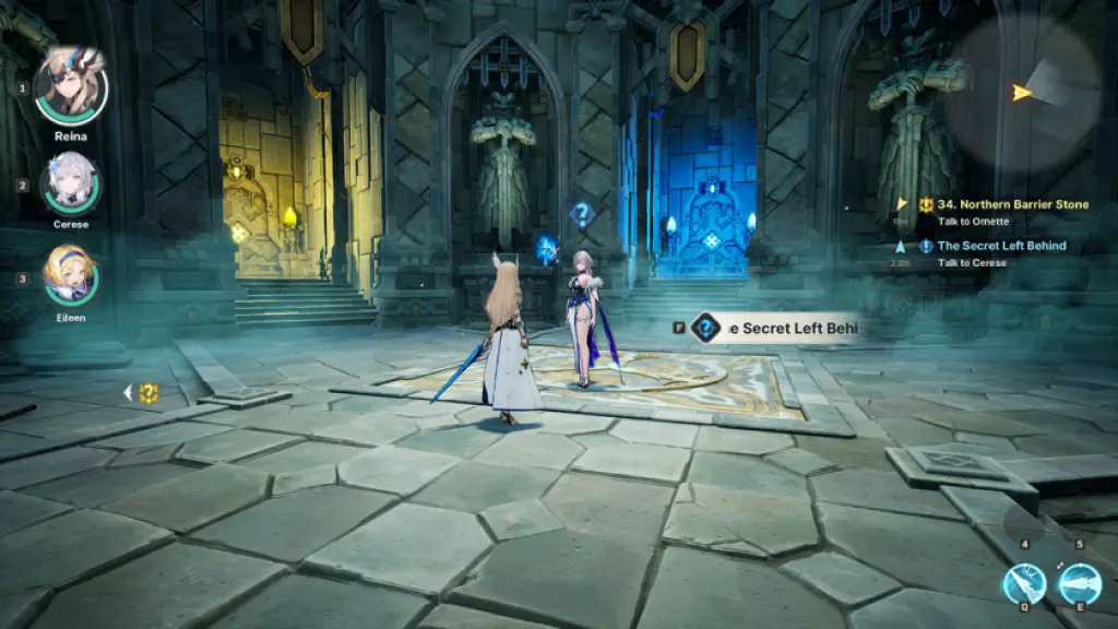 Cerese and the Bond quest in DragonSword: Awakening.