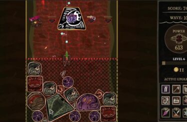 Abyssal Merge is a multi-tasking fishing bullet hell