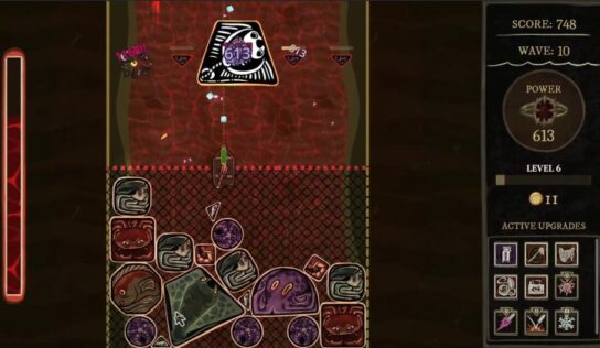 Abyssal Merge is a multi-tasking fishing bullet hell