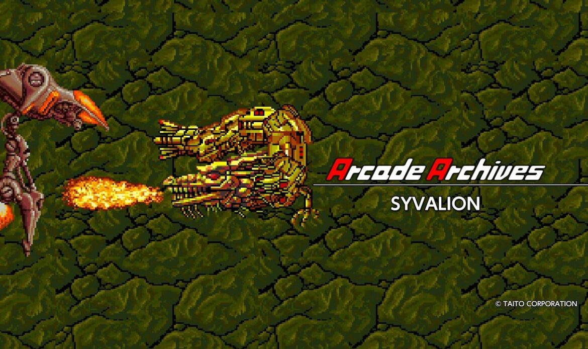 Arcade Archives Syvalion launches July 16
