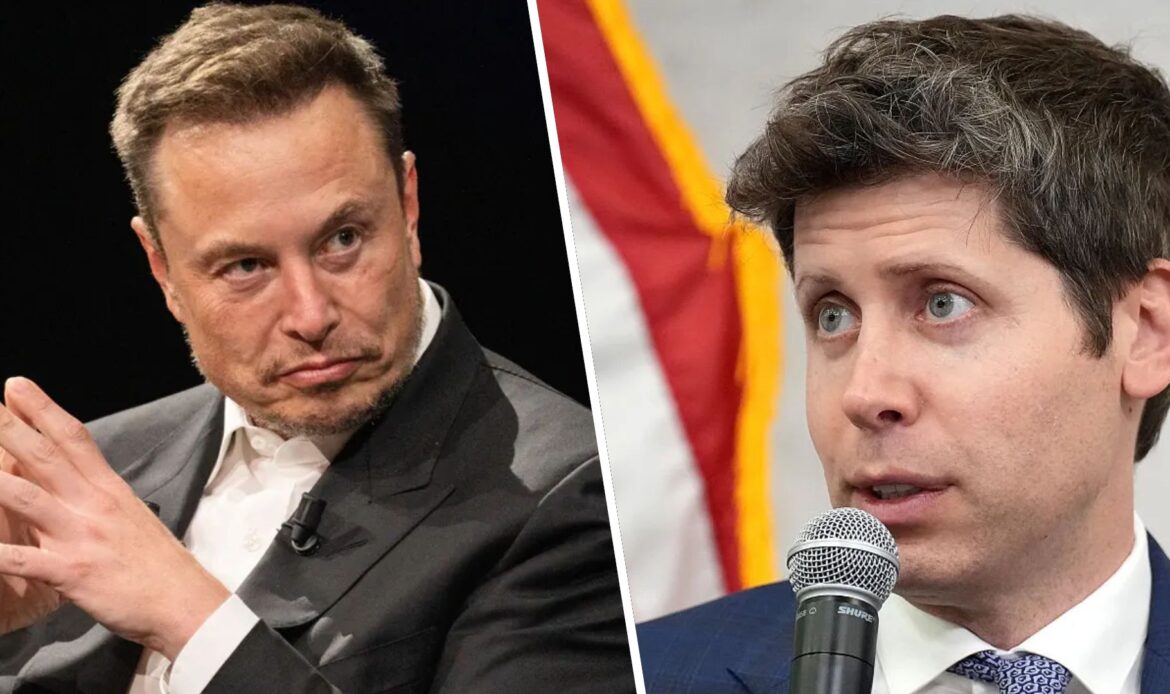 ‘After stealing an open source AI charity, you then stole all of Apple’s phone technology! Wow’: Elon Musk and Sam Altman are fighting on the internet again