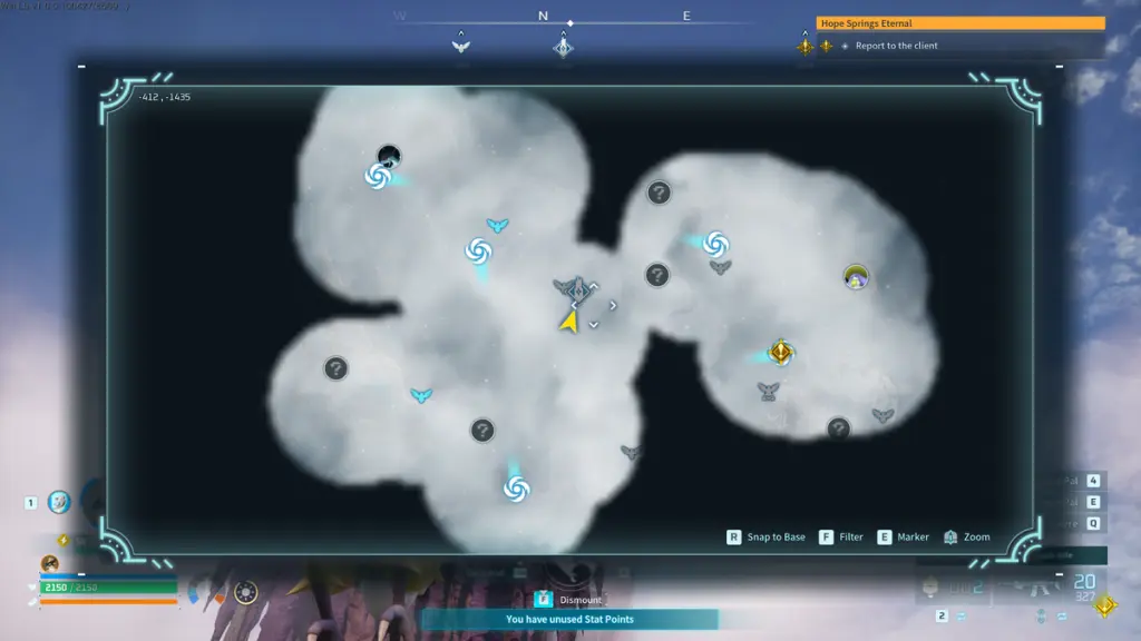 Barrier locations in Sunreach