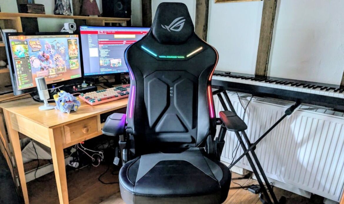 This gaming chair has RGB lighting and while it didn’t make me better at WoW, it did cure my back pain