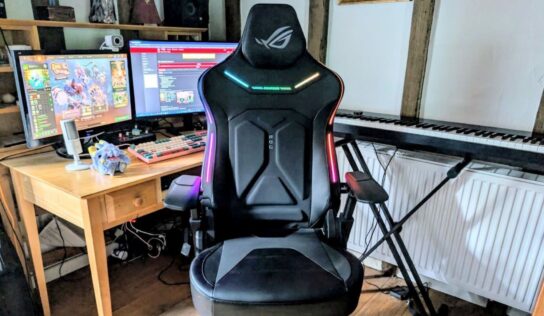 This gaming chair has RGB lighting and while it didn’t make me better at WoW, it did cure my back pain