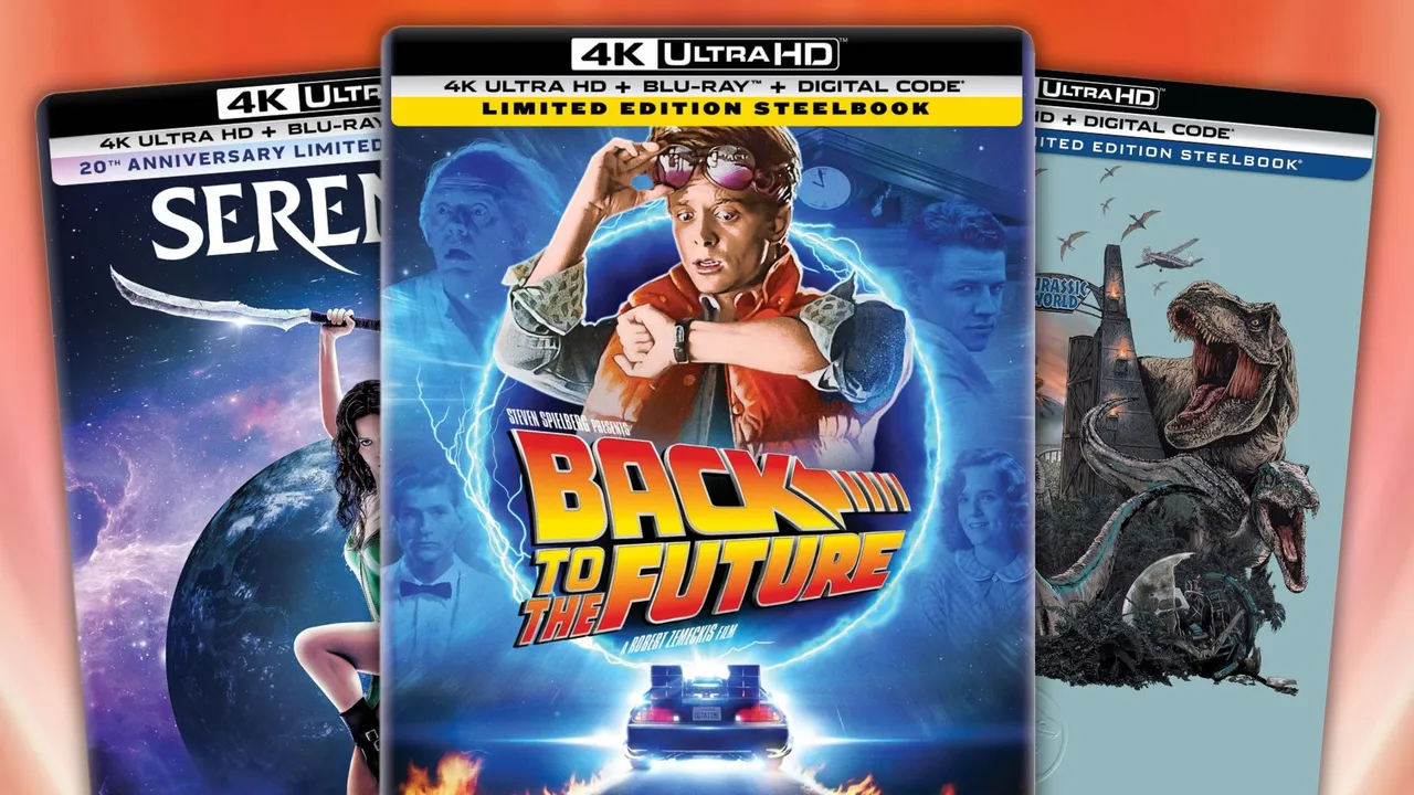 Amazon Has Dropped a Sale on Select 4K Steelbooks