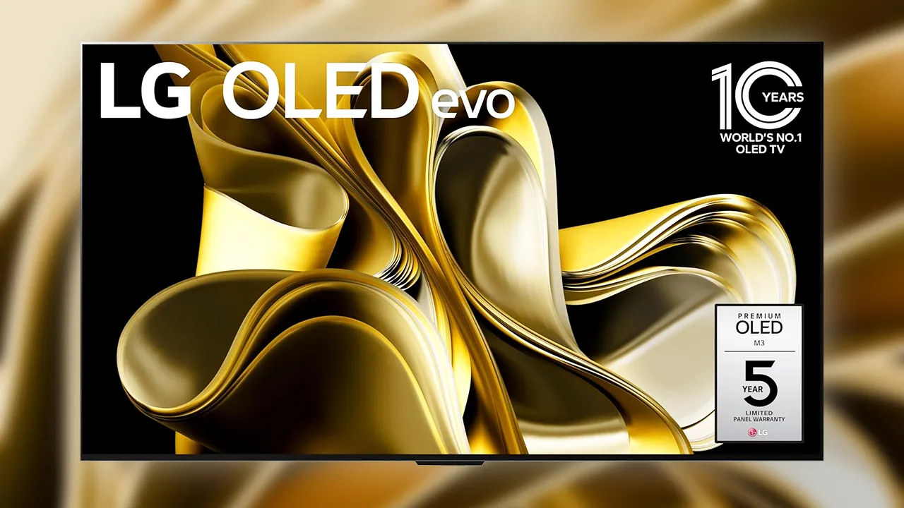 Save $3,400 Off the 77″ LG Evo M-Series 4K OLED TV With Wireless Connectivity