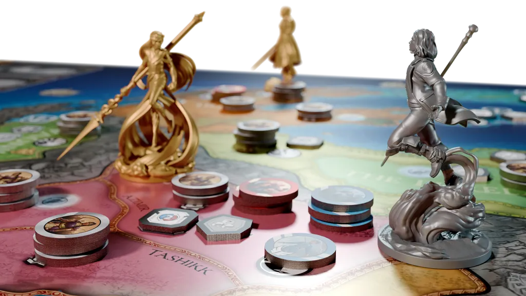 Exclusive First Look at the Stormlight: War for Roshar Board Game