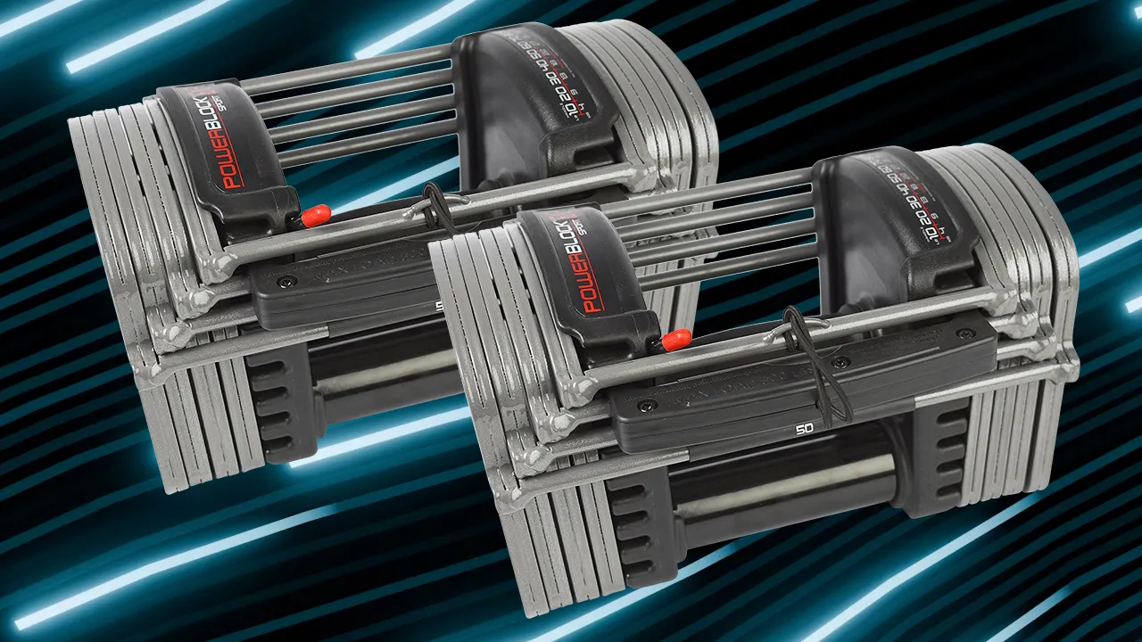Save 44% Off the PowerBlock Adjustable Dumbbells, Starts at 50 Pounds But Upgradeable to 90 Pounds