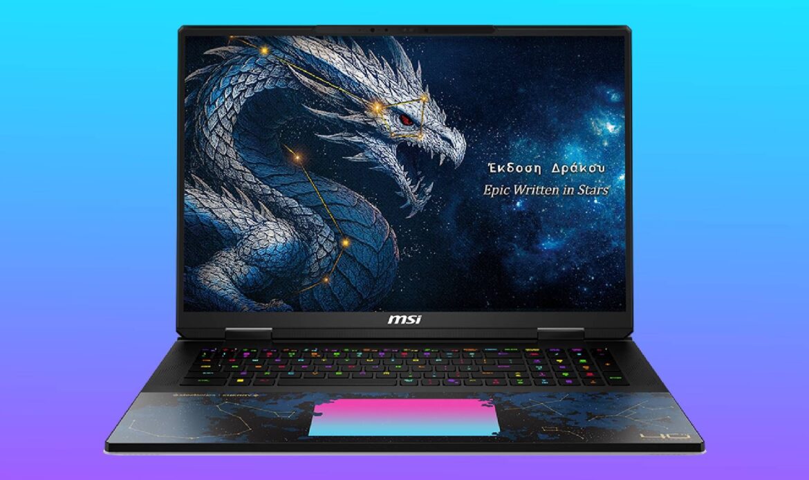 MSI celebrates 40 year anniversary by unveiling a SEVEN GRAND LAPTOP