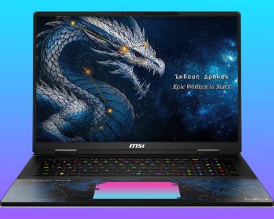 MSI celebrates 40 year anniversary by unveiling a SEVEN GRAND LAPTOP