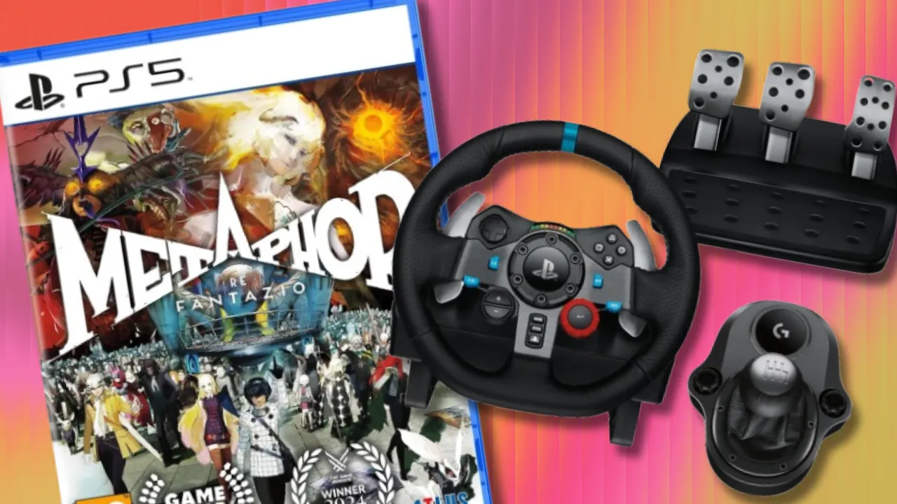 Today’s Top Deals: Metaphor: ReFantazio, Logitech G29 Racing Wheel Bundle, and Logitech G PRO X Superlight 2 Mouse
