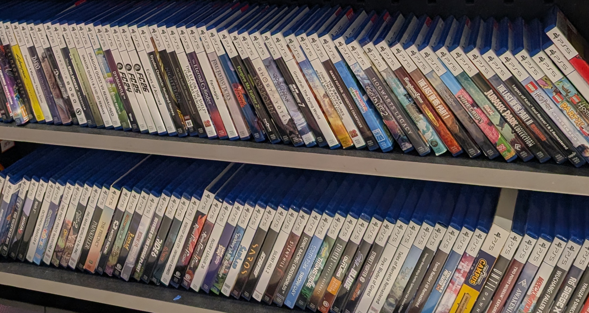 Photos taken in a GAME store in the UK, soon to close down