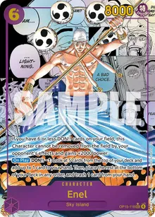 Enel Manga Rare - Adventure on Kami's Island