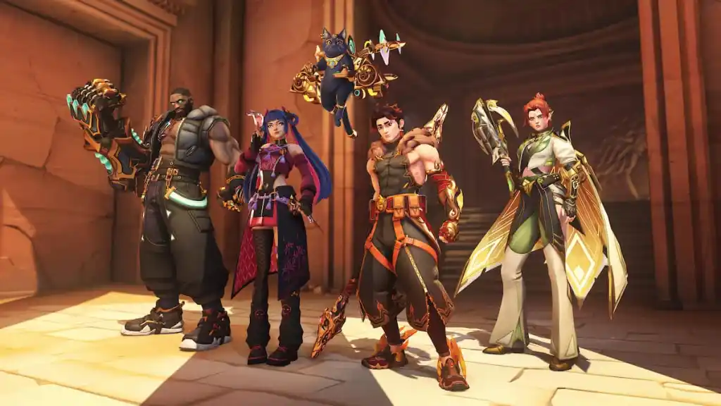 Young Gods Overwatch skins