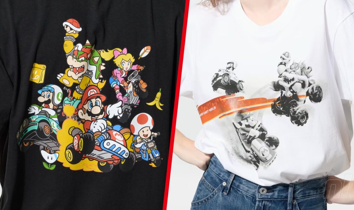 Uniqlo’s Sweet Mario Kart World T-Shirts Are Now Available