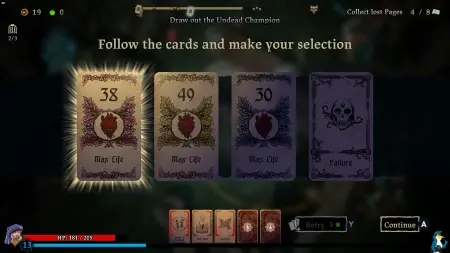 Hand of Fate: Hordes - a game of chance, card picked, more health Hand of Fate: Hordes - a game of chance, card picked, more health