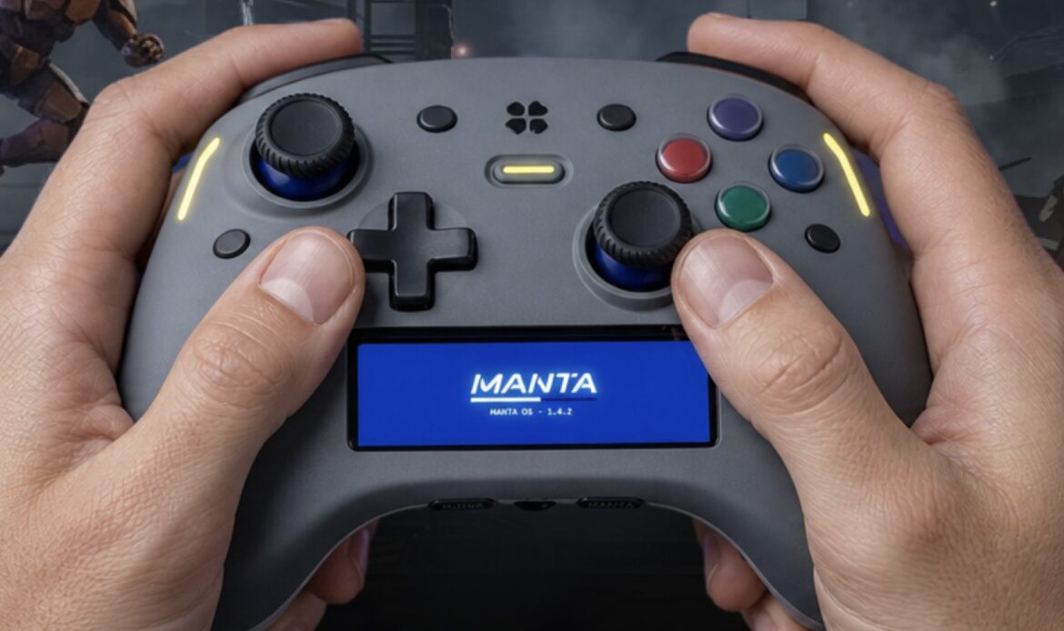 Genki’s New Controller Is Chunky, Boasts Haptic Feedback, And Its Own Screen