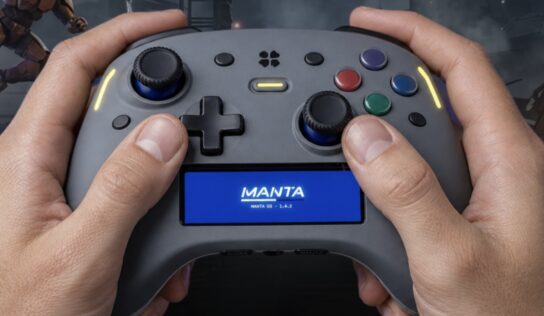 Genki’s New Controller Is Chunky, Boasts Haptic Feedback, And Its Own Screen