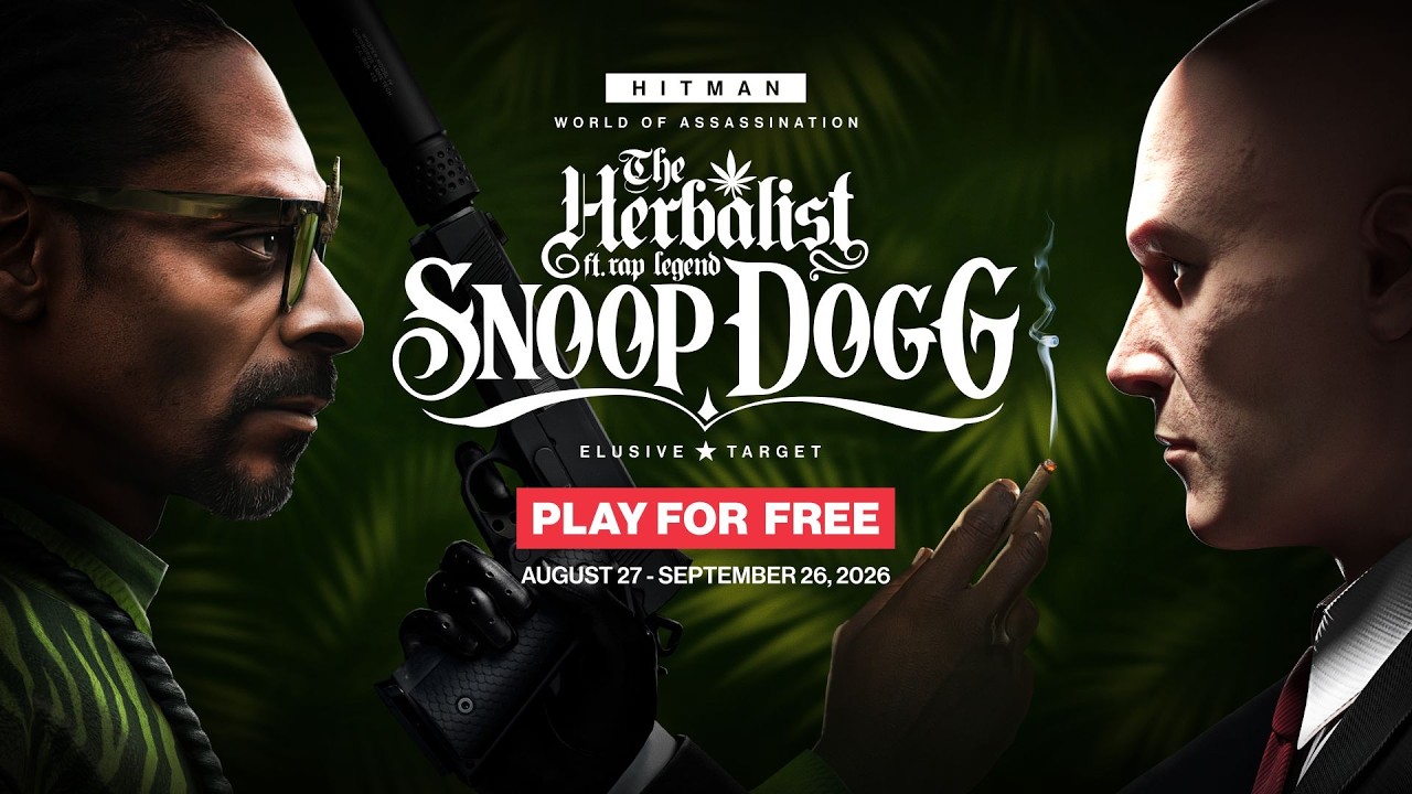 HITMAN World of Assassination - The Herbalist (ft. Snoop Dogg) Elusive Target - YouTube