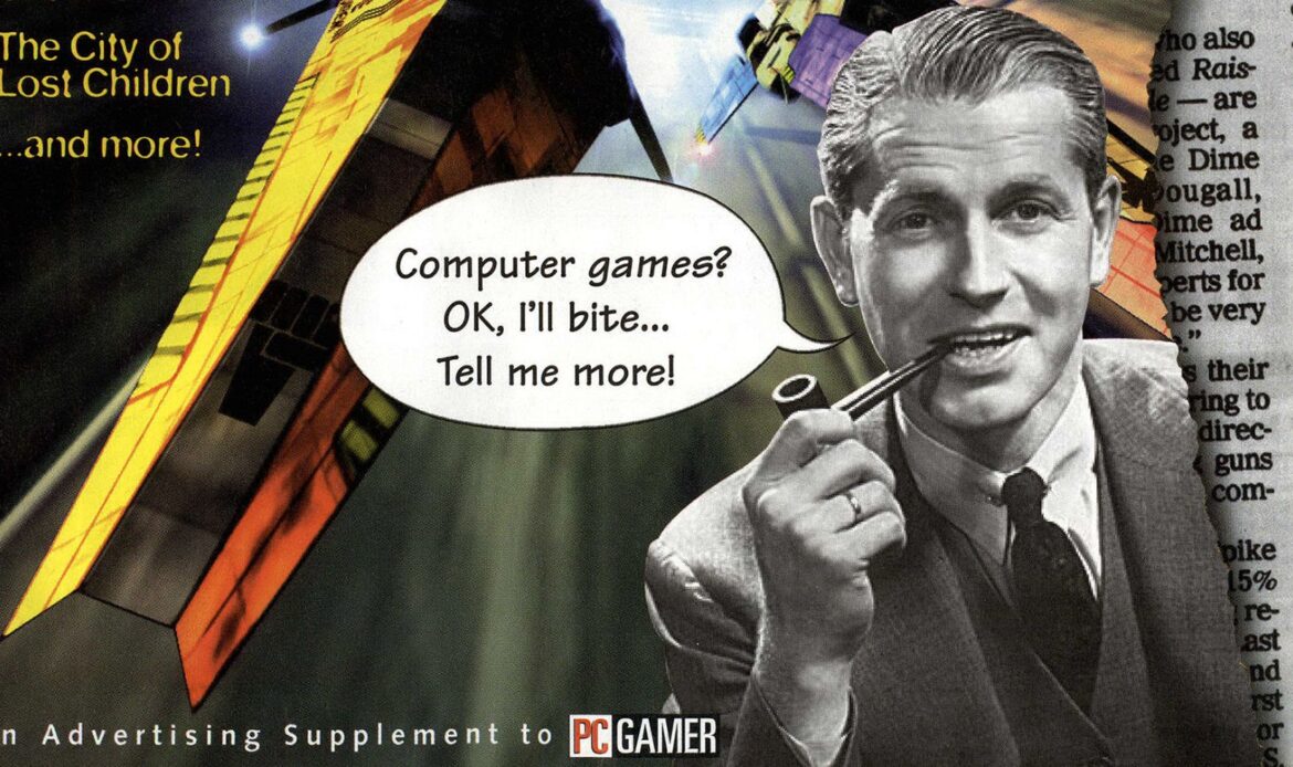 In happier times, Sony was courting PC gamers with lavish magazine ads for its ‘most popular CD-ROM titles’