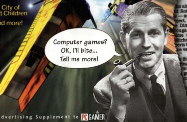 In happier times, Sony was courting PC gamers with lavish magazine ads for its ‘most popular CD-ROM titles’