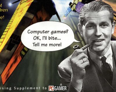 In happier times, Sony was courting PC gamers with lavish magazine ads for its ‘most popular CD-ROM titles’