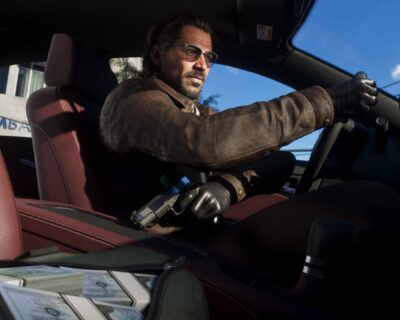 Still more GTA 6 details from the latest leaked video: traffic cameras, car trackers, and drivers that put up a fight