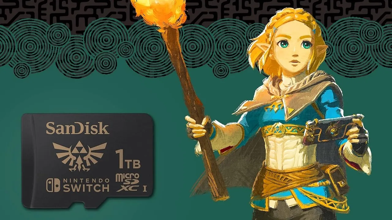 SanDisk’s Zelda-Themed 1TB MicroSD Card Is on Sale for Its Lowest Price All Year