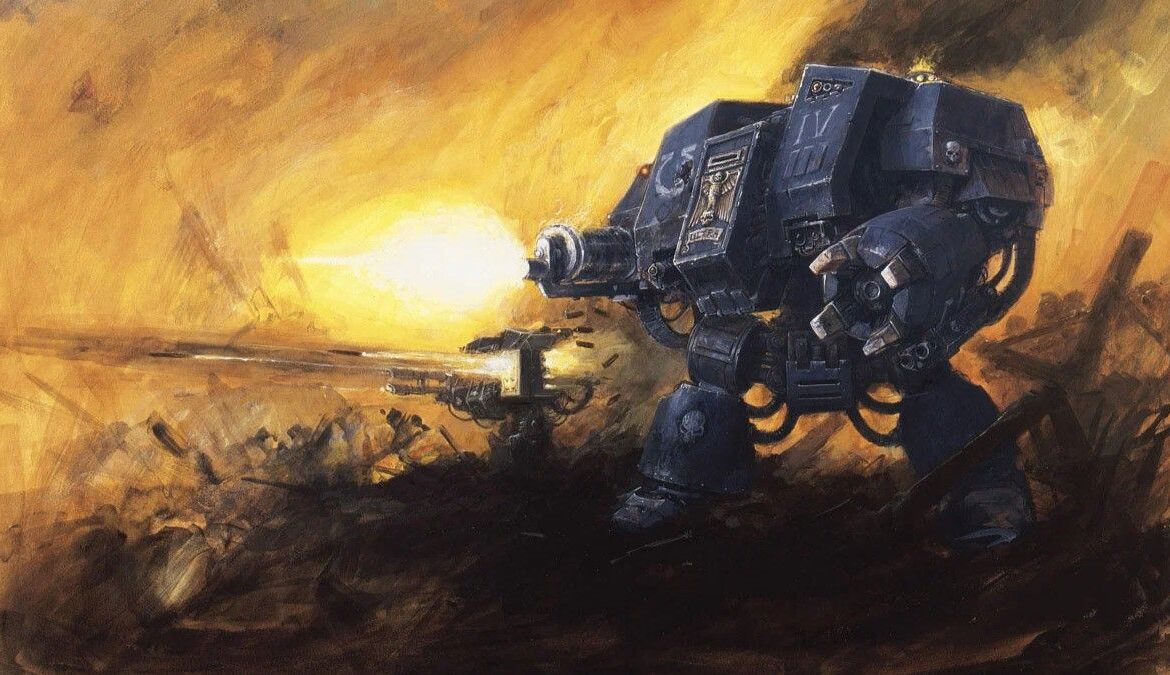 Total War: Warhammer 40k will let you stuff your ‘almost dead’ Space Marine characters into Dreadnoughts so they can keep fighting