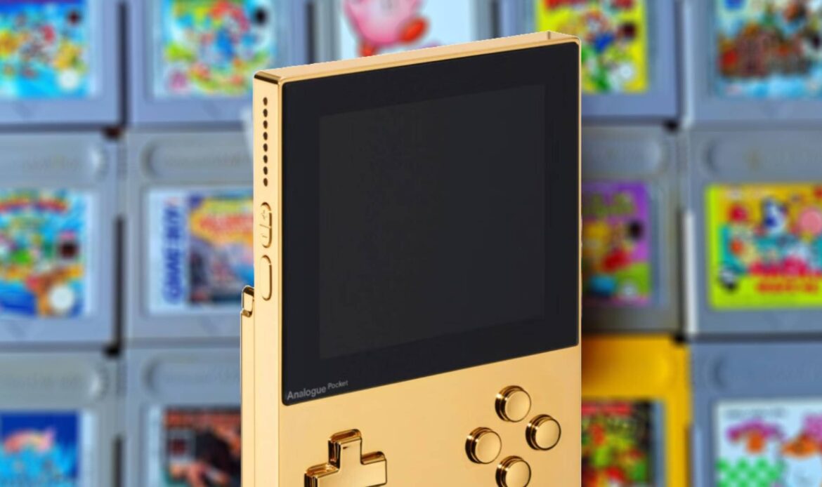 Yes, a 24K gold-plated Supreme Analogue Pocket is absurd, but it isn’t for regular Game Boy enjoyers like me