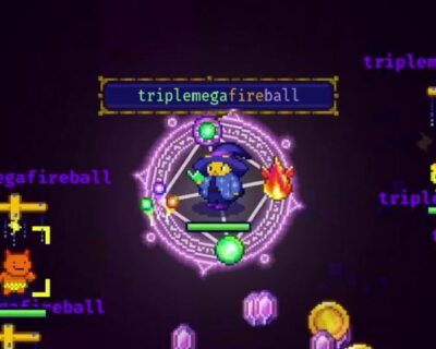 Typomagical is a typing spell-building bullet heaven that will make you panic