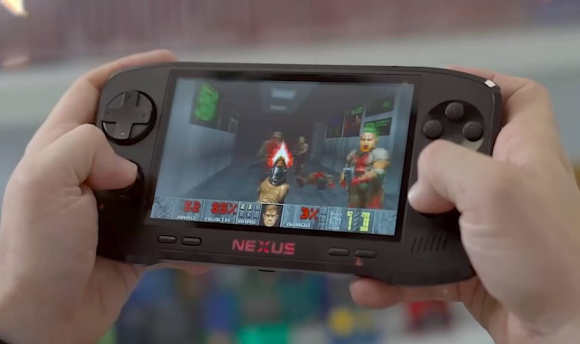 The Evercade will soon run DOOM, and it’s even getting its own limited edition Nexus handheld