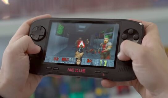 The Evercade will soon run DOOM, and it’s even getting its own limited edition Nexus handheld