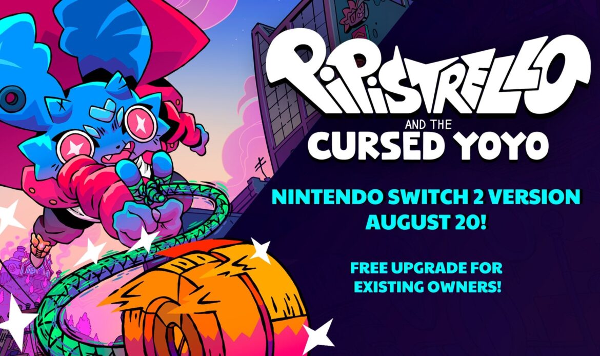 Pipistrello and the Cursed Yoyo coming to Switch 2 on August 20
