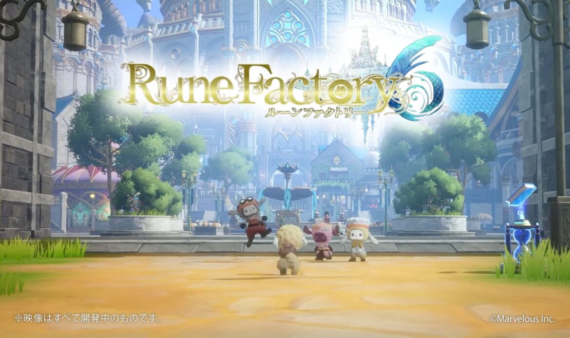 Rune Factory 6 work-in-progress video