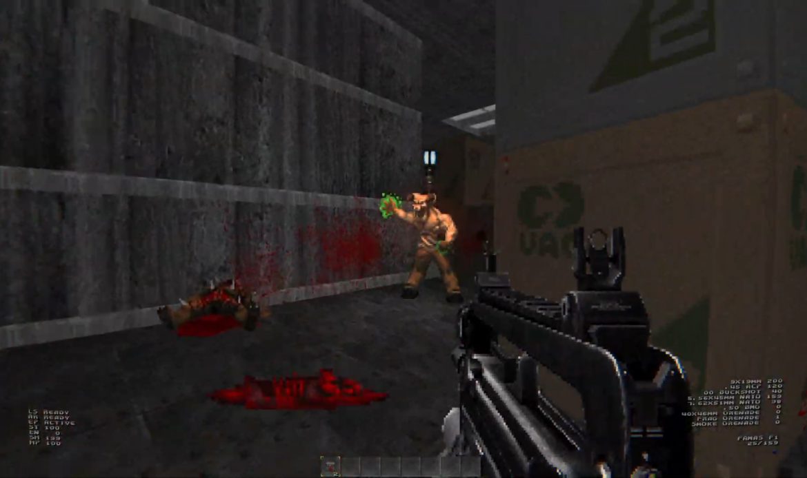 This mod transforms Doom into a terrifying tactical shooter, and it’s partly inspired by another PC gaming classic