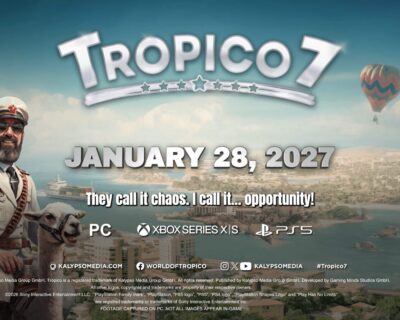 Tropico 7 launches January 28, 2027